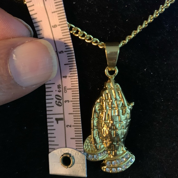 Praying Hands Pendant - Picture 3 of 5